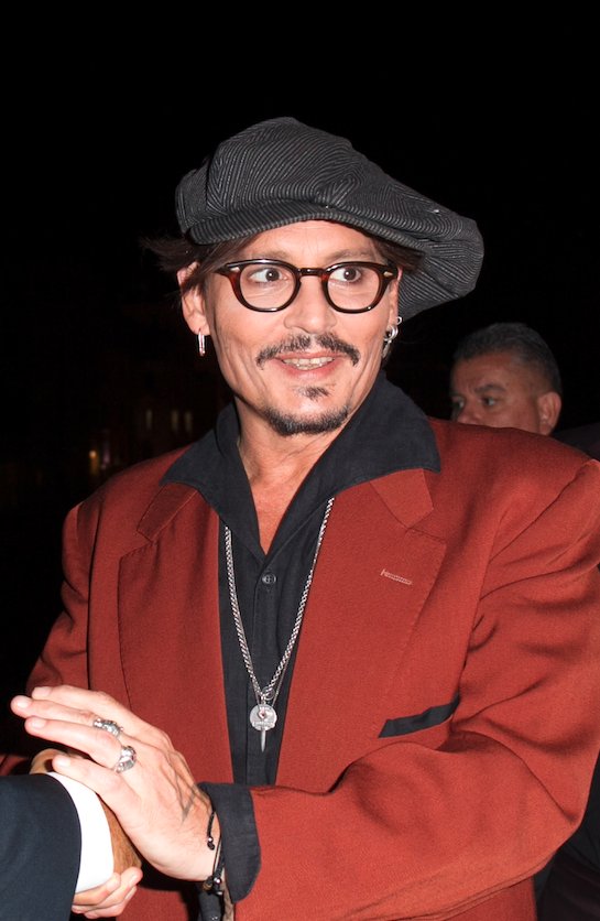 Johnny Depp as my extensive nail polish collection because it's a way for me to combine my two favourite things: a thread