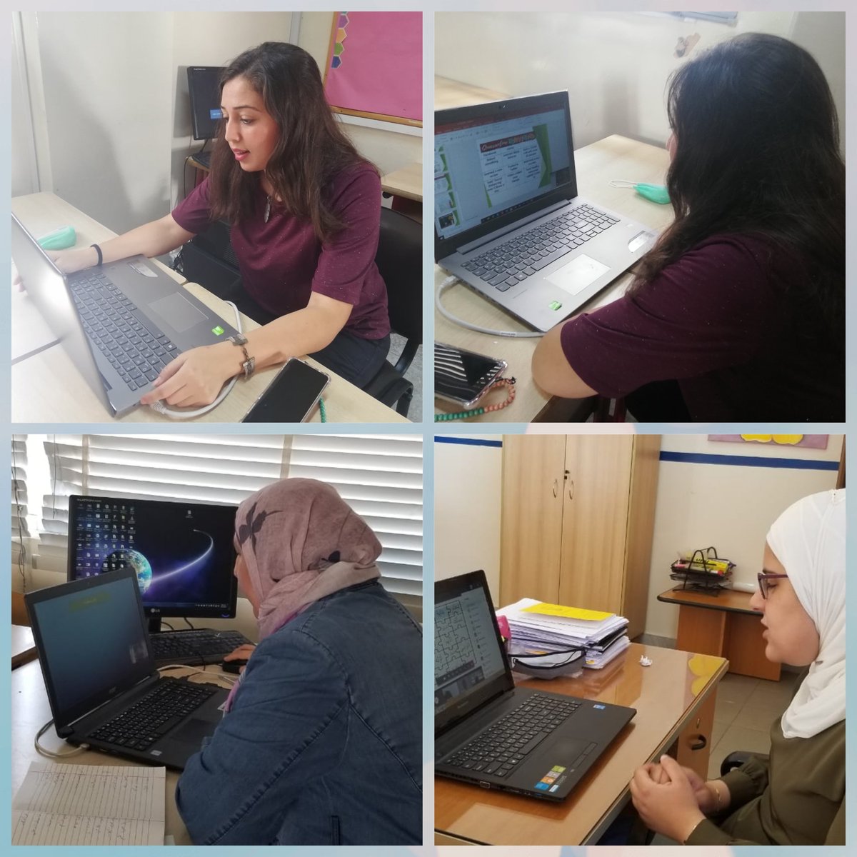 YES! We we are ready! We are ready to embrace new experiences, seek opportunities, surprise ourselves and others! It will be an exceptional year! We will get used to the new normal 👍 #first_day_of_virtual_trial #2020_2021 #Together @DawhaHighSchool