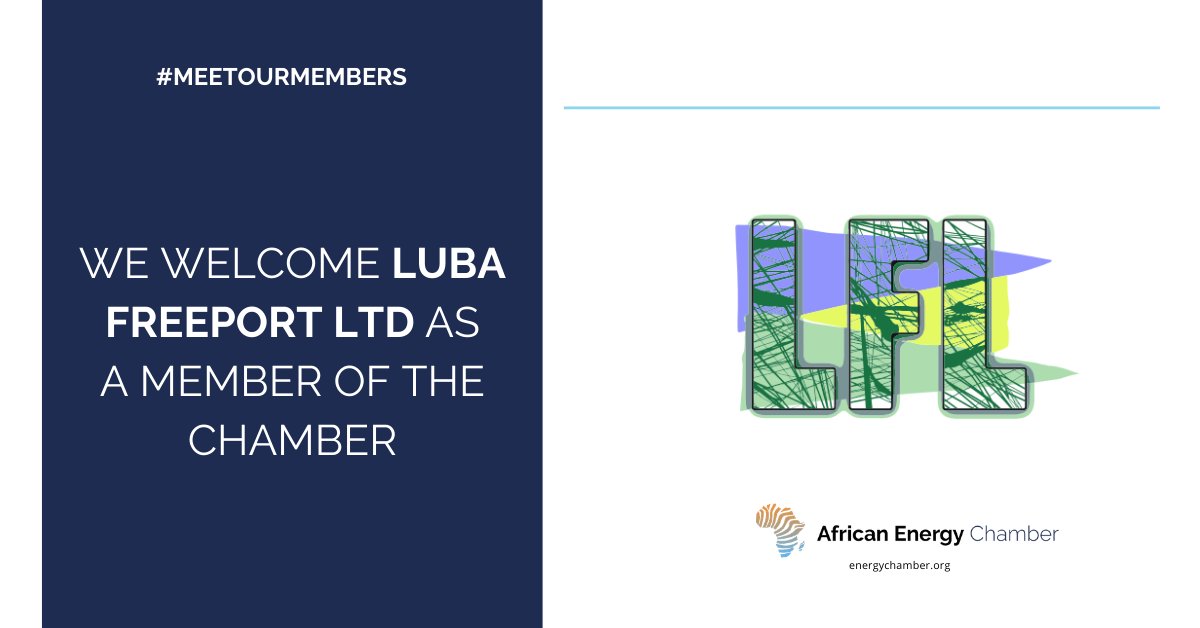 energy_african's tweet photo. #MeetOurMembers: Luba Freeport Ltd. are now proud members of the #Chamber! Luba Freeport Ltd is a #logistics and supply chain company based out of #EquatorialGuinea. Learn more: https://t.co/9X0dwkC6HC
#AECMembers
#AECMemberships https://t.co/6ZJteSXVmr