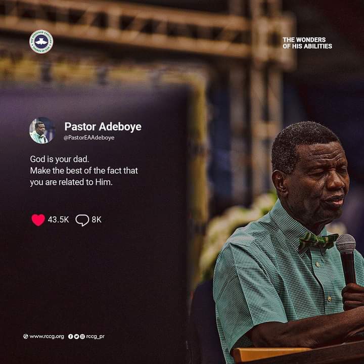 perezsanmi's tweet photo. "Spend time praising God inside your house today so as to invite Him in."
#14thSept.
@OpenHeavensINTL
#Actionpoint
@PastorEAAdeboye https://t.co/wGPjvNmuJL