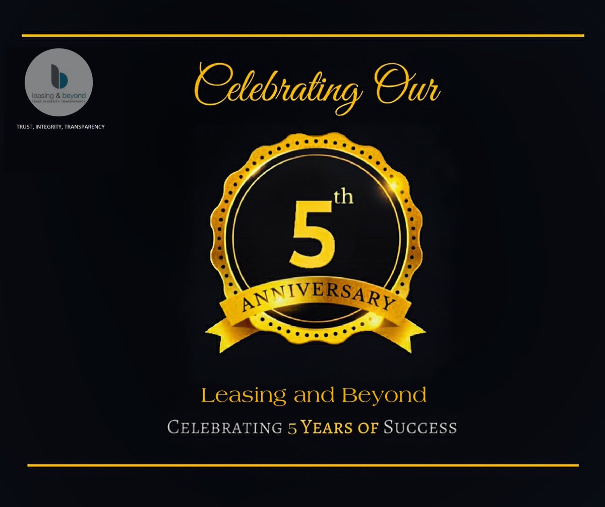 LeasingBeyond's tweet photo. Dear Associates , Brand partners and Patrons
Thank you for the trust and confidence in us
We are 05 today ππand marching towards better days. #Anniversary #5YearswithDAY6 #Infiite_Solutions #Retail https://t.co/xbbNAxTmol