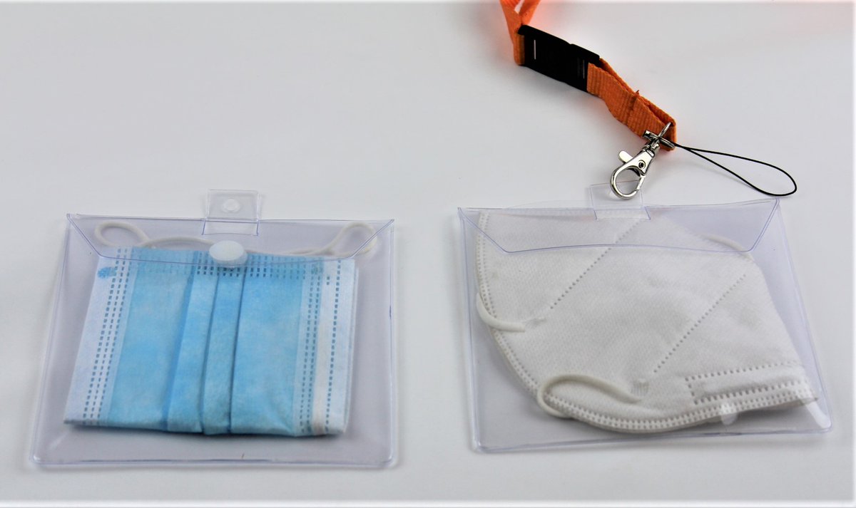iberplastuit's tweet photo. Funda Porta mascarillas con sistema de sujeción y cierre por velcro, fabricada en vinilo transparente de calidad cristal 280 micras. ( plástico totalmente lavable desinfectable)

Consultar precios unidad y expositor de 25 unidades. --> https://t.co/JU5w7SHZ2V https://t.co/Tc6rx5jbme