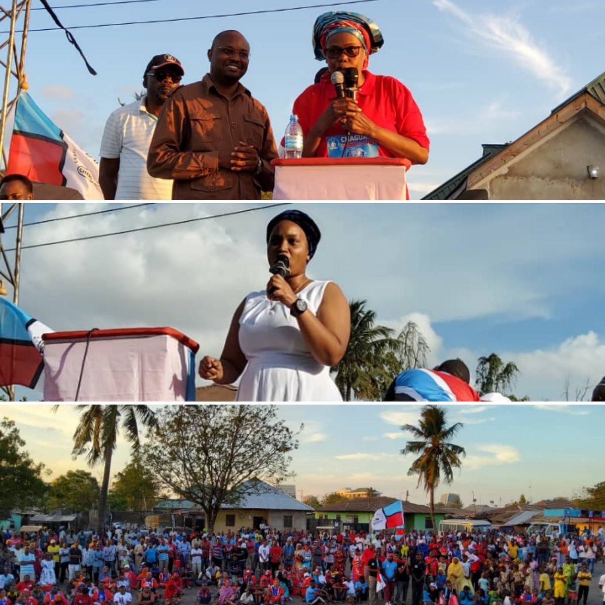 Chadema Nyasa (@chademanyasa) on Twitter photo Katibu Mkuu wa Chadema Mh. <a href="/jjmnyika/">MNYIKA John John</a> alipohudhuria mkutano wa kampeni wa Mh. Suzan Lyimo - Mgombea Ubunge Kinondoni uliofanyika Makumbusho (kwa Mapilau) Septemba 13, 2020 mkutano huo ulihudhuriwa pia na Mgombea Ubunge wa Jimbo la Mbagala Mh. Khadija Mwago (pichani katikati). Katibu Mkuu wa Chadema Mh. <a href="/jjmnyika/">MNYIKA John John</a> alipohudhuria mkutano wa kampeni wa Mh. Suzan Lyimo - Mgombea Ubunge Kinondoni uliofanyika Makumbusho (kwa Mapilau) Septemba 13, 2020 mkutano huo ulihudhuriwa pia na Mgombea Ubunge wa Jimbo la Mbagala Mh. Khadija Mwago (pichani katikati).