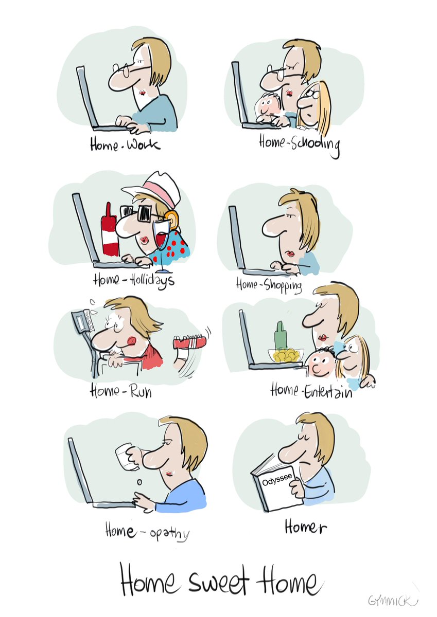 Home Sweet Home... Der aktuell WiM-Cartoon von GYMMICK
(ihk-nuernberg.de/s/136290)
