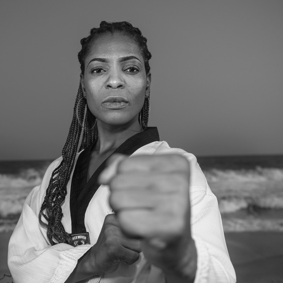GraceEkpu's tweet photo. One in 4 girls and women will experience rape and/or sexual assault in Nigeria before the age of 18 - United Nations

Thursdaline Peter, a 4th Dan #Taekwondo instructor has been organizing virtual classes on self defense for women &amp; children during the lockdown 📷:@Camerassassin https://t.co/dOJCu7khmb
