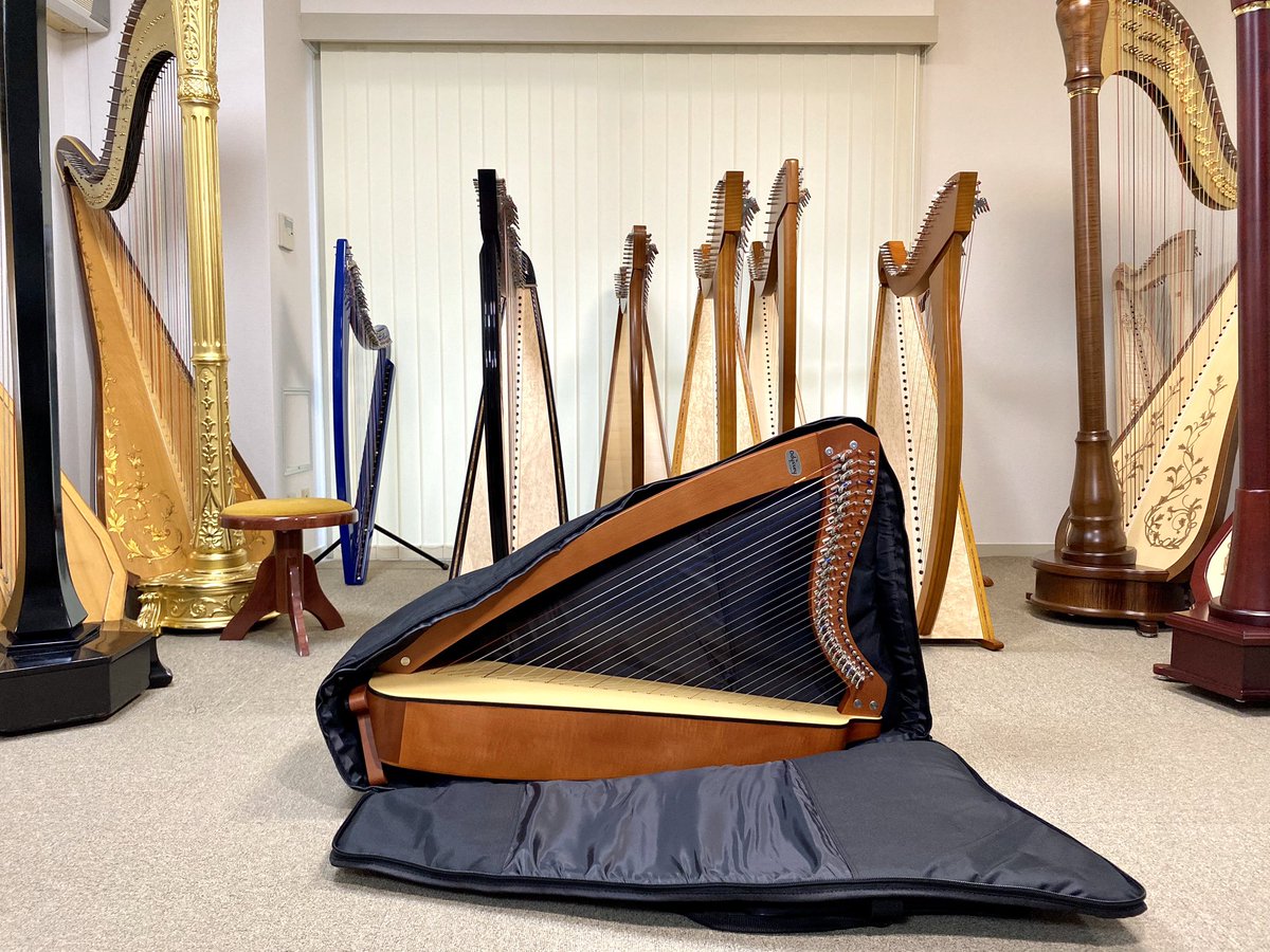 希少］CAMAC 相当 ハープ カマック 27弦 B27 HARPS
