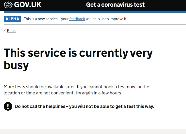 OwainWalters's tweet photo. @MattHancock @BorisJohnson 

And no home testing kits. So what you have been saying on R4 was indeed bullshit. 

#coronavirus https://t.co/oo3EaLcN7h