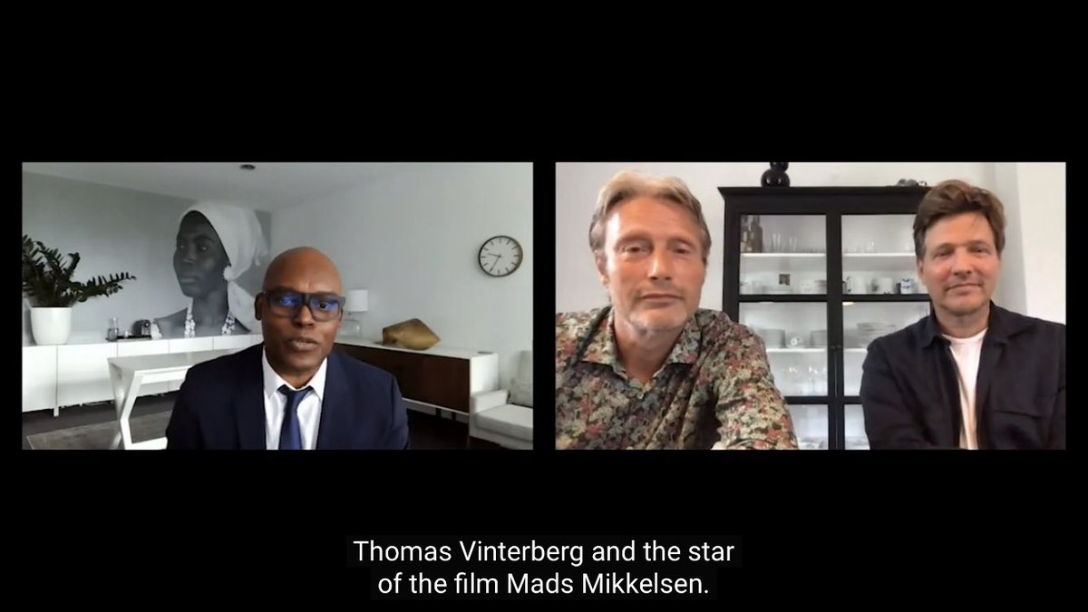 📺 Thomas Vinterberg and Mads Mikkelsen in conversation with TIFF in advance of ANOTHER ROUND's premiere at the 2020 Toronto International Film Festival. They reunite for ANOTHER ROUND, a sobering comedy about aging, alcoholism, and friendship. @TIFF_NET youtu.be/4pxov3GFgkg