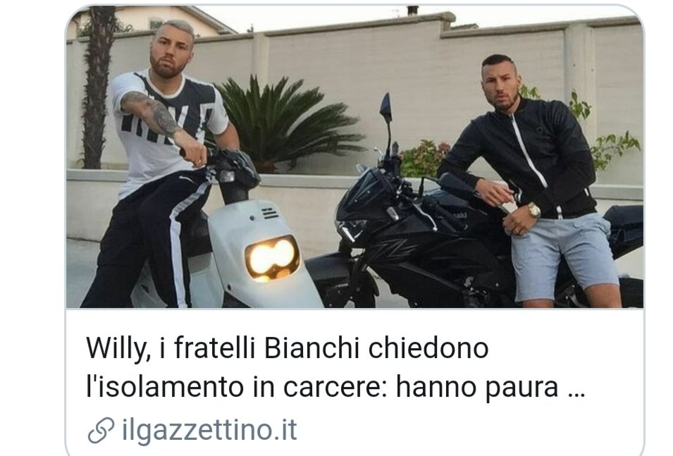 saveriolakadima's tweet photo. @rubio_chef Cose su cui bisogna riflettere: non hanno ancora chiesto scusa alla famiglia #Duarte; né appaiono pentiti di quanto facevano prima. Il loro unico obiettivo ora è non finire in cella con gli altri reclusi.
Guappi fuori, conigli dentro.
Per Willy e le altre vittime.
#Collefferro https://t.co/blmBxmv06n