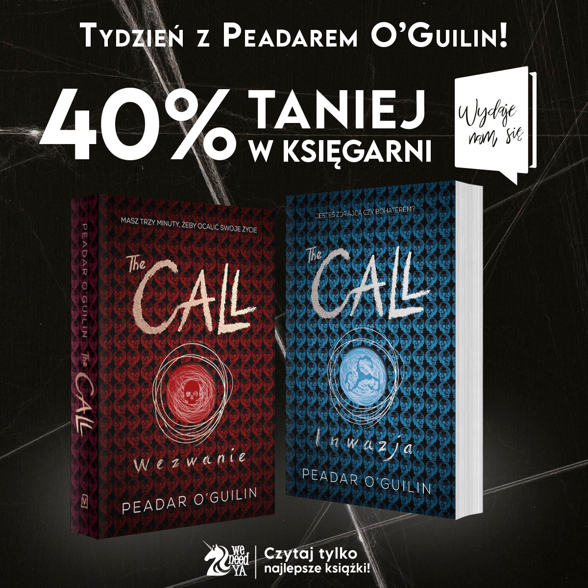 WeneedYA1's tweet photo. Czytaliście już książki Peadara O'Guilina? Jeśli nie, korzystajcie z naszej superokazji i kupujcie je 40% taniej! 😍👌

https://t.co/uJm4RgVMSW https://t.co/XzA35GWThY
