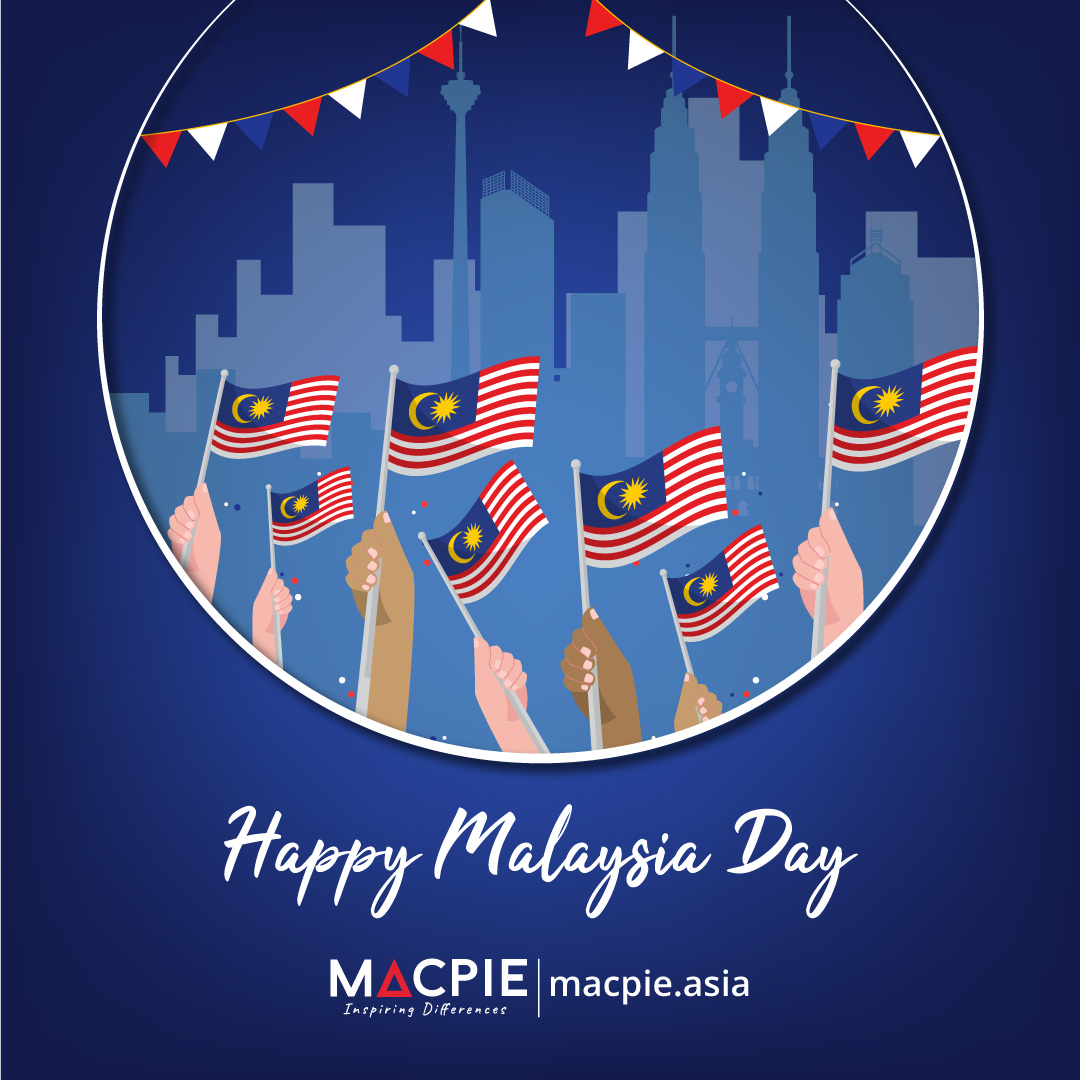 MacpieBerhad's tweet photo. Macpie is wishing all Malaysians a Happy Malaysia Day! 🇲🇾 🎉

#Macpie https://t.co/nooEQBW6n8