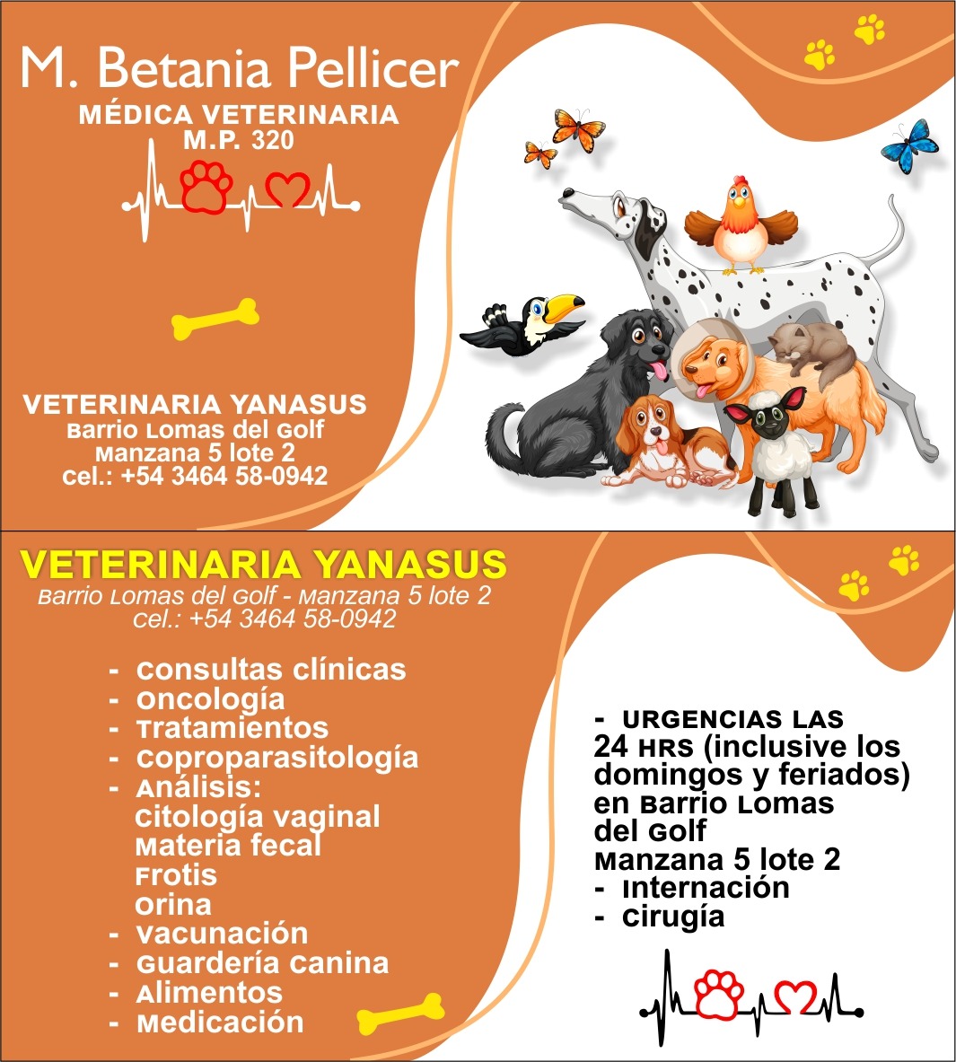 emipellicer's tweet photo. Mañana mi hermana abre su propia veterinaria en Barrio Lomas del golf,mza 5 lote 2, Horario de 9 a 22 hs y com urgencias 24 hs!. Ya saben!
Y si se copan,denle retwtt. Gracias ❤ https://t.co/HDUXRwcID0