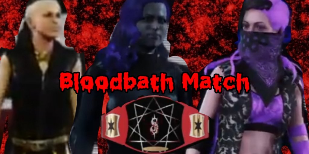 Triple Threat Bloodbath Match for the Womens Reborn Championship between Hannah Perez and The former Reborn Champion Violet Vega who lost to the now current champion Kitty Koo! Who will win and who will be the Women's Reborn Championship out of a 30 min Bloodbath Match.