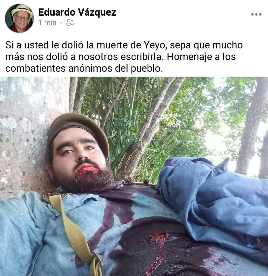 leticiadeCuba's tweet photo. Nosotros, los sobrevivientes,
¿A quiénes debemos la sobrevida?
¡Quién se murió por mí en la ergástula,
quién recibió la bala mía,
la para mí, en su corazón?
¿Sobre qué muerto estoy yo vivo ...?

#LCB #TenemosMemoria https://t.co/XFq3TnZ7Kg