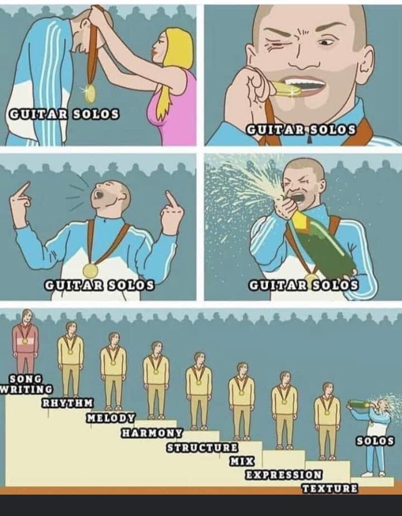 MiniGuitarPedal's tweet photo. Ah yes, the truth! #guitarsolos #guitarsolo #guitar #guitarpedals #pedalboard #pedalboards #pedalboardoftheday #effectspedals #effectsdatabase #tonefordays #toneheaven #rigshare #geartalk #knowyourtone #cleantone #geartopia #guitareffects #tonemob #guitargear #gearnerds #gearpost https://t.co/MNXhfQDzoN
