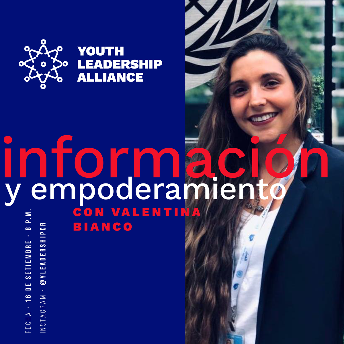 ¿Es el acceso a la información importante para los procesos de empoderamiento de juventudes? Acompáñanos este miércoles a las 8 p.m. hora Costa Rica, para saber la respuesta.