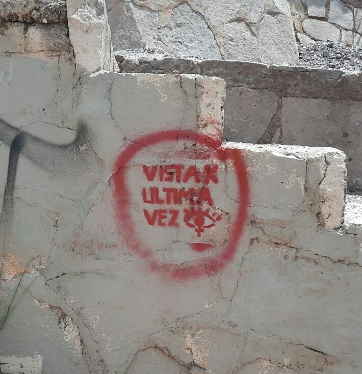 cariatidesmx's tweet photo. Hoy se marcaron puntos donde muchas mujeres fueron vistas por última vez. 

Hagamos visible cuántas nos faltan. 

No olvidamos 💜

#VistaPorÚltimaVez https://t.co/UKivDWppzE