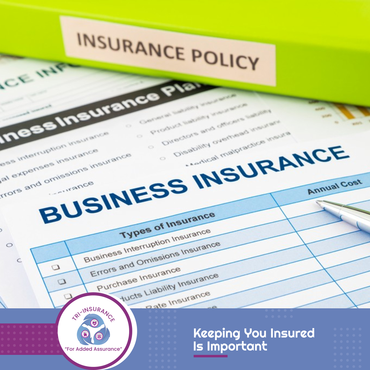 tri_insurance's tweet image. Protect Your Businesses

Ensure your business’s growth and future by getting business insurance that is suitable for you.

Talk to us today.

#TriInsurance #BusinessInsurance