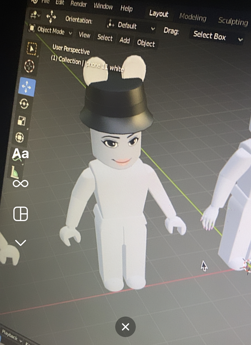 Roblox3D's tweet image. Black Panda Hat 🖤🎩🐼 @Roblox @robloxdevrel #UGC #UGCroblox #RobloxUGC #RobloxDev