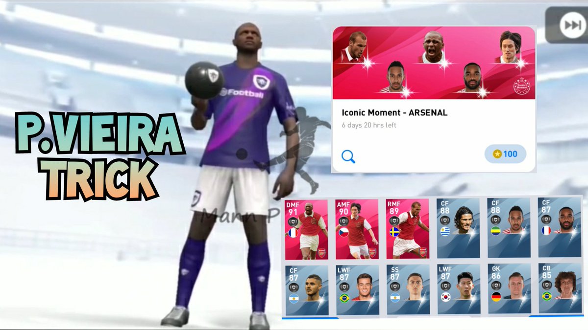 MannPESGaming's tweet photo. https://t.co/Z9Htf83y4d
P.Vieira Trick😱 Pes 2020 mobile🔥
Visit above link🔝
#PES2020 #PES2021 #pes21 #PES #pes2020mobile #eFootballPES2021 #eFootballPES2020 #eFootballPES2020Mobile #eFootballPES #efootball #konami #pes20 #pes2021mobile #PESPlayerRatings #boxdraw #iconicmoment https://t.co/iyR1ScHBEj