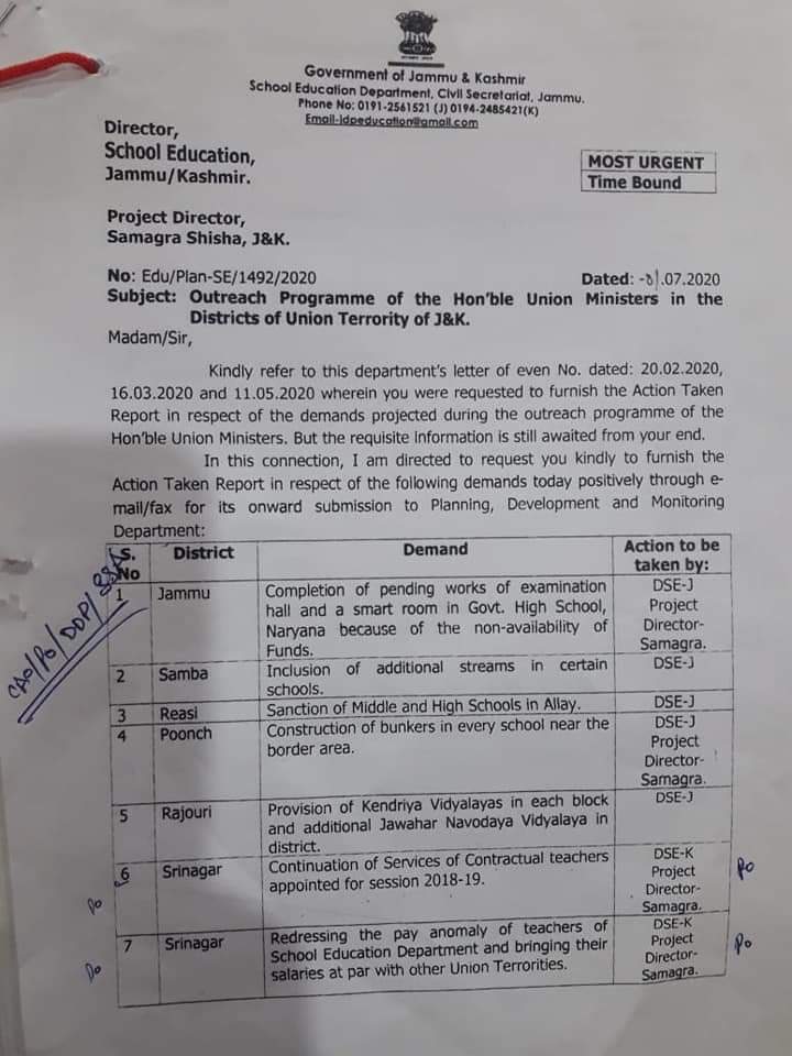 Ishfaqahmad22's tweet photo. @DrRPNishank @narendramodi Sir, kindly look into the matter of #payanomaly of UTJK TEACHERS.
@DrRPNishank you promised us that you will do needful nd deliver justices.
#4800GP is our demand, at par with other UT'S.
@ManhasArun @AsgarSamoon @jkglt2019 @JKTB2019 @priyasethibjp https://t.co/KdvPnUZeAK