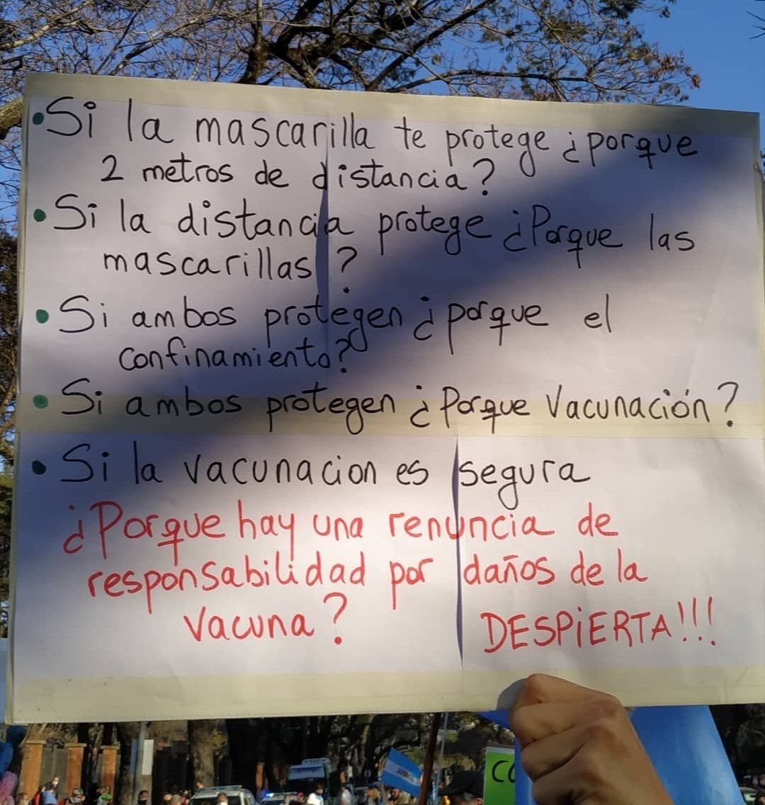 cafferatajm's tweet image. Para reducir el riesgo de contagio
Para reducir el riesgo de contagio
Para reducir el riesgo de contagio
Para reducir el riesgo de contagio
El Estado es responsable por los daños de las vacunas