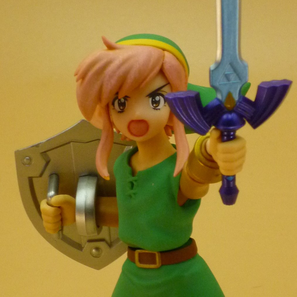 雷神 フィギュア リンク 目が黒いので夢をみる島のリンクかな
