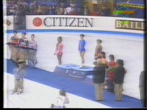 At the 1994 World Champions, after narrowly making the podium at the Olympics twice, and getting 2nd place for the 2nd time, Surya removed her silver and stood off the podium during the medal ceremony to protest bias the judges had against her.