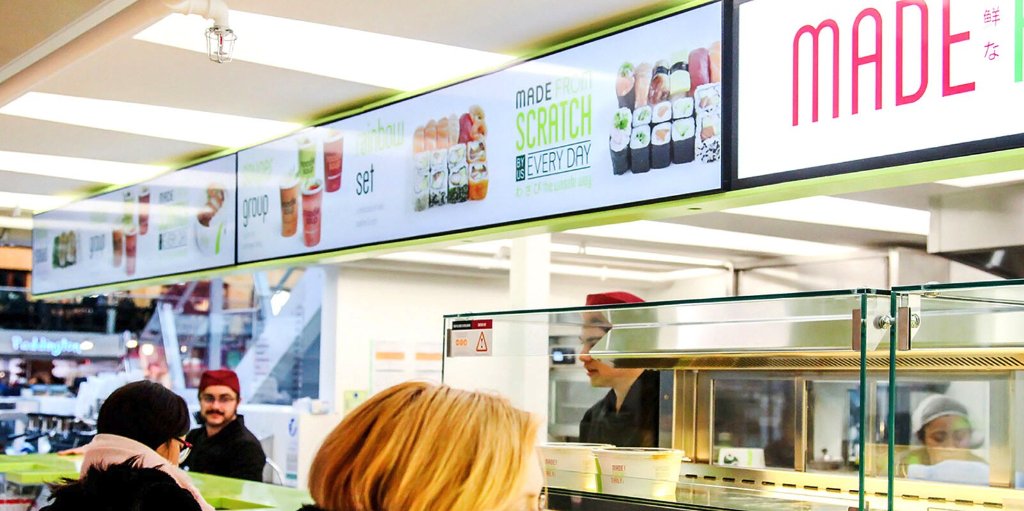 LGAU_B2B's tweet photo. Japanese sushi restaurant chain Wasabi, digitized its menu boards across 7 of its UK locations. LG’s 86” 86BH5C Ultra Stretch displays were specified by integrator, Pioneer Group, across most locations. In addition, 2 stores required a statement video wall
https://t.co/yCrt5db30y https://t.co/nq9pJtIl7m