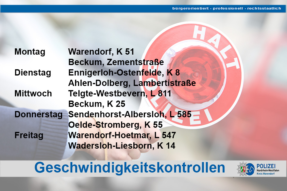 polizei_nrw_waf's tweet photo. Kommen Sie gut in die #neueWoche. Hier #unserService für alle #Autofahrer im Kreis.
Fahren Sie vorsichtig. Immer!
Ihre #PolizeiWarendorf #Geschwindigkeitskontrolle #Geschwindigkeitsmessstellen https://t.co/MhVo4bCd36