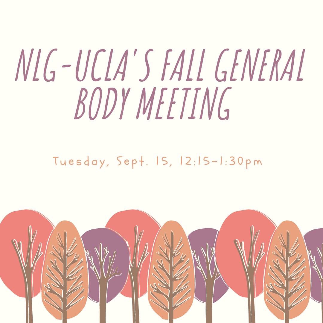 National Lawyers Guild UCLA tweet media