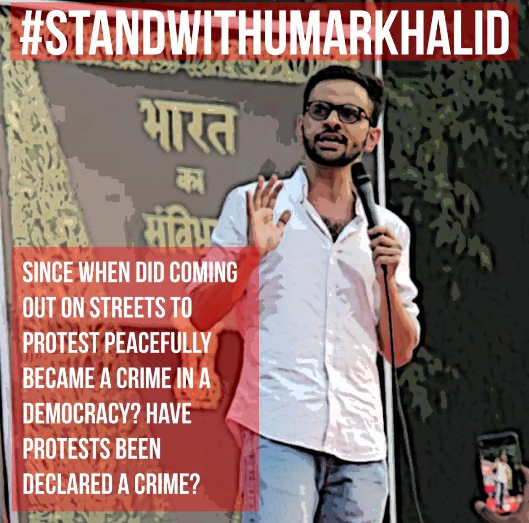 dhulphukhar's tweet photo. Kapil Mishra, Anurag Thakur said "Goli Maaro Saalo Ko !"

Anti-CAA protestors said " Hum Desh Bachane , Samvidhan Bachane Nikle hain, Aao humare saath chalo !"

Safeguarding constitution and democracy have officially become a CRIME in our country !

#StandWithUmarKhalid https://t.co/OSmYbvb6nY