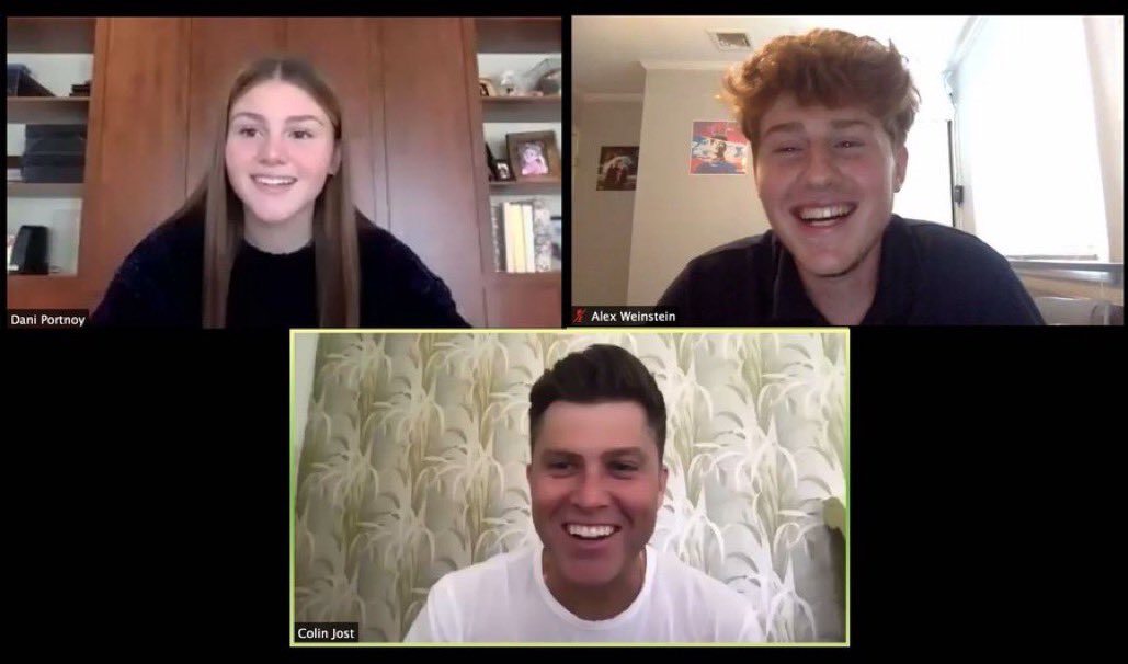 Had a blast interviewing <a href="/ColinJost/">Colin Jost</a> alongside my friend and partner in crime <a href="/dcmitmom/">Ashley Hays</a>