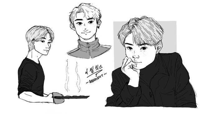 learning to draw felix!!

#StrayKidsFanart 