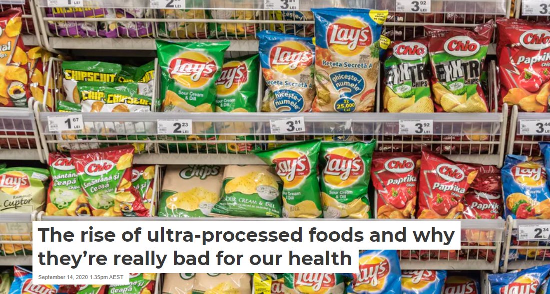 PhilBakerNZ's tweet image. Hot off the press!! 🔥 The global rise of ultra-processed foods, why these foods are so bad for our health, and how #Bigfood corporations are driving consumption on a global scale. New article in .@ConversationEDU summarises our latest research findings theconversation.com/the-rise-of-ul…