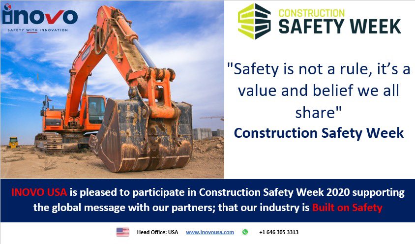 Kicking off #ConstructionSafetyWeek 
Contact us today to learn more: +16463053313 | info@inovousa.com
#BuiltOnSafety
#NationalSafetyStandDown