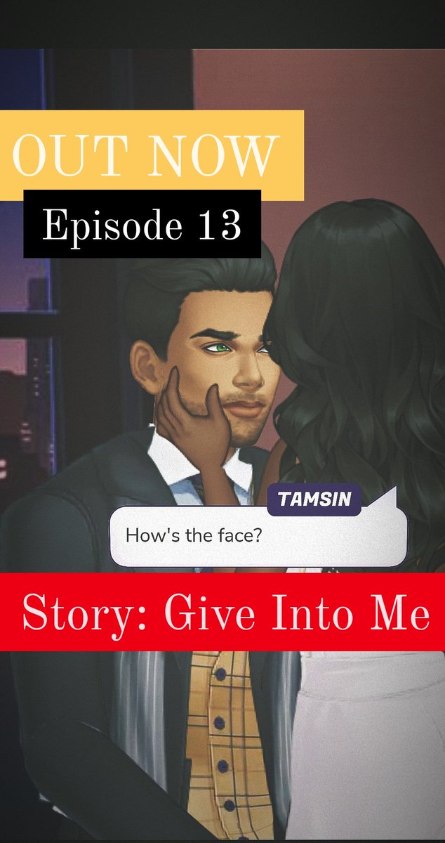 Darkitty9's tweet photo. Episode 13 of Give Into Me is out now. Check it out on the episode app with the link below:

https://t.co/nmReCgAPRI

#episode #episodeapp #episodenoticeme #episoderecommendation #giveintomeepisode #episodeinteractive #episodedrama https://t.co/qq1Xk0dH9e