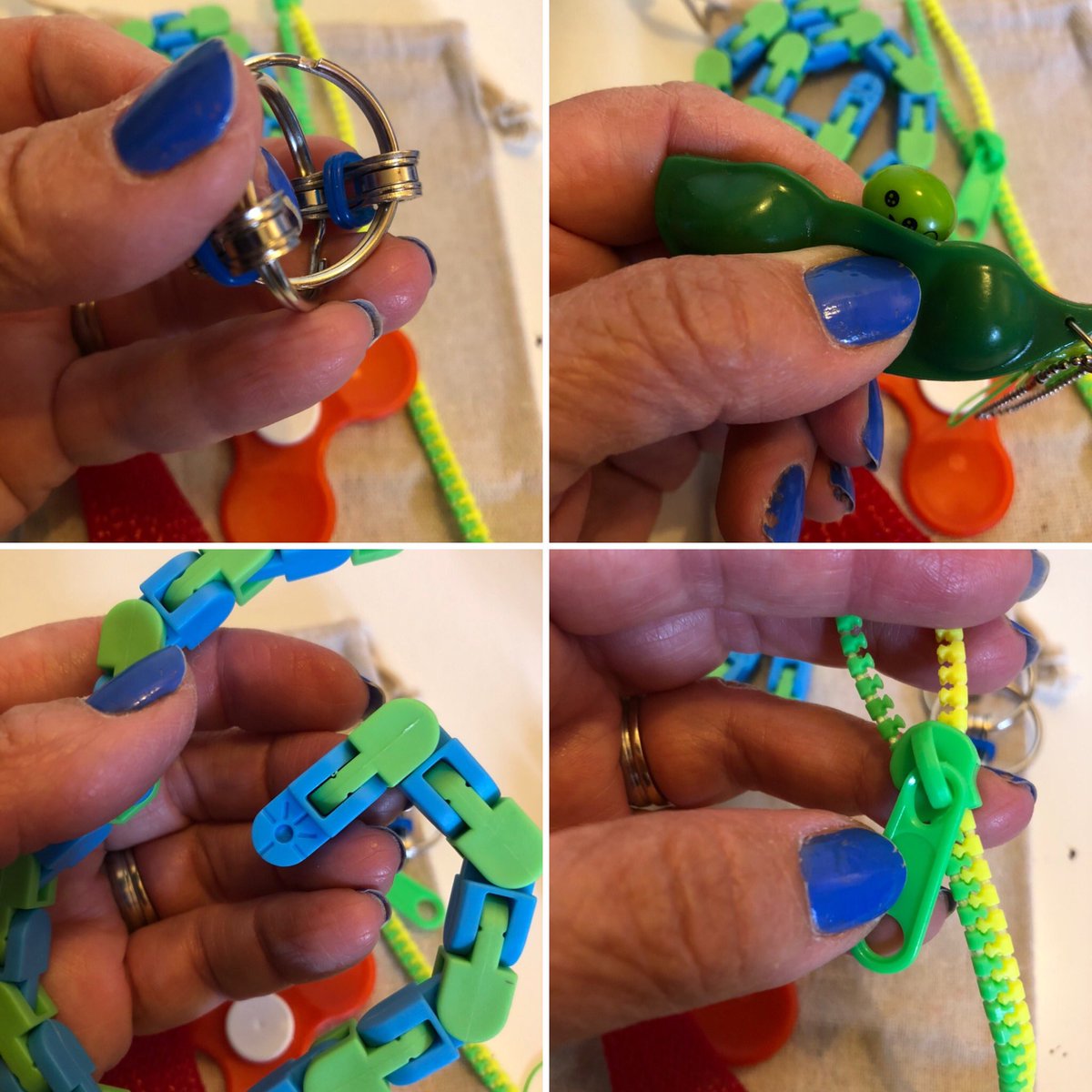 sensorytreasur's tweet photo. Good morning
New week ahead
Excited about preparing school resources that can be cleaned and reused in the classroom
#Fidgetbag #Sensorytoys #Sensorykits #learningthesensoryway #sensorybox #Sensorybag #Sensorypack #Busybags #Autisticadults #smallbusiness #earlybirds #business https://t.co/Pkxsa3V3Km