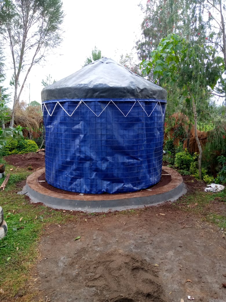 LinersKenya's tweet photo. Our latest installation of the Linerfix Lining BeiPoa Mesh tank.
It has been a long journey to know-how to make this. It is a bullet targeted at the killable demon of water scarcity. And we are not stopping here. https://t.co/OW3EgjHjk6