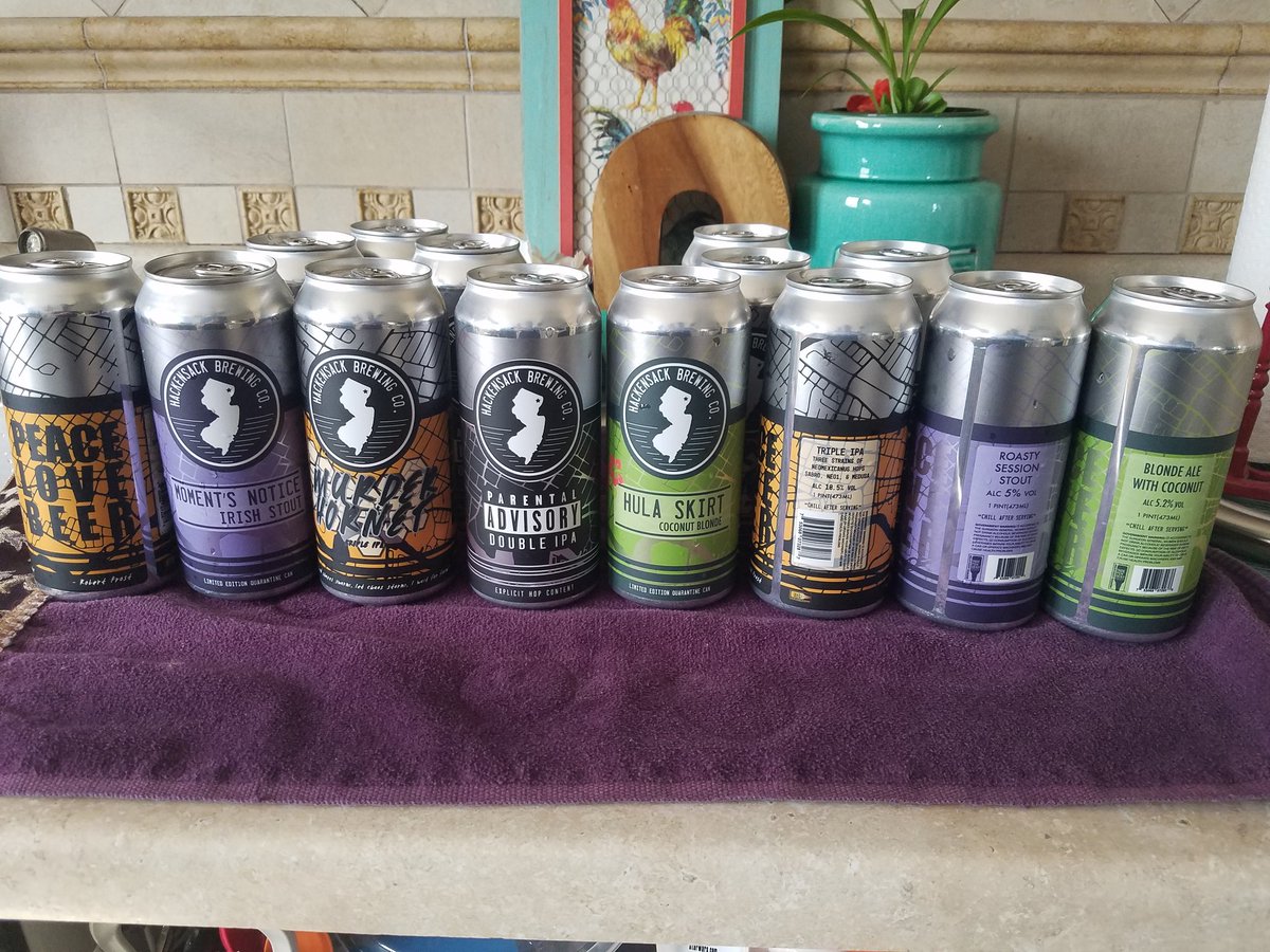 jubei208's tweet photo. MY BIRTHDAY WAS AUGUST 22ND & I FINALLY FINISHED MY BIRTHDAY BREWS (EXCEPT THE MILK STOUT (#MOMENTSNOTICE)) FROM MY FRIENDS BREWERY AT @HackensackBrew1
THANKS AGAIN!
#HACKENSACKBREWING #CRAFTBEER #BEER #HACKENSACK #NJCB #HULASKIRT #MURDERHORNET #PARENTALADVISORY #NEWJERSEY https://t.co/o7xnnfK4hY