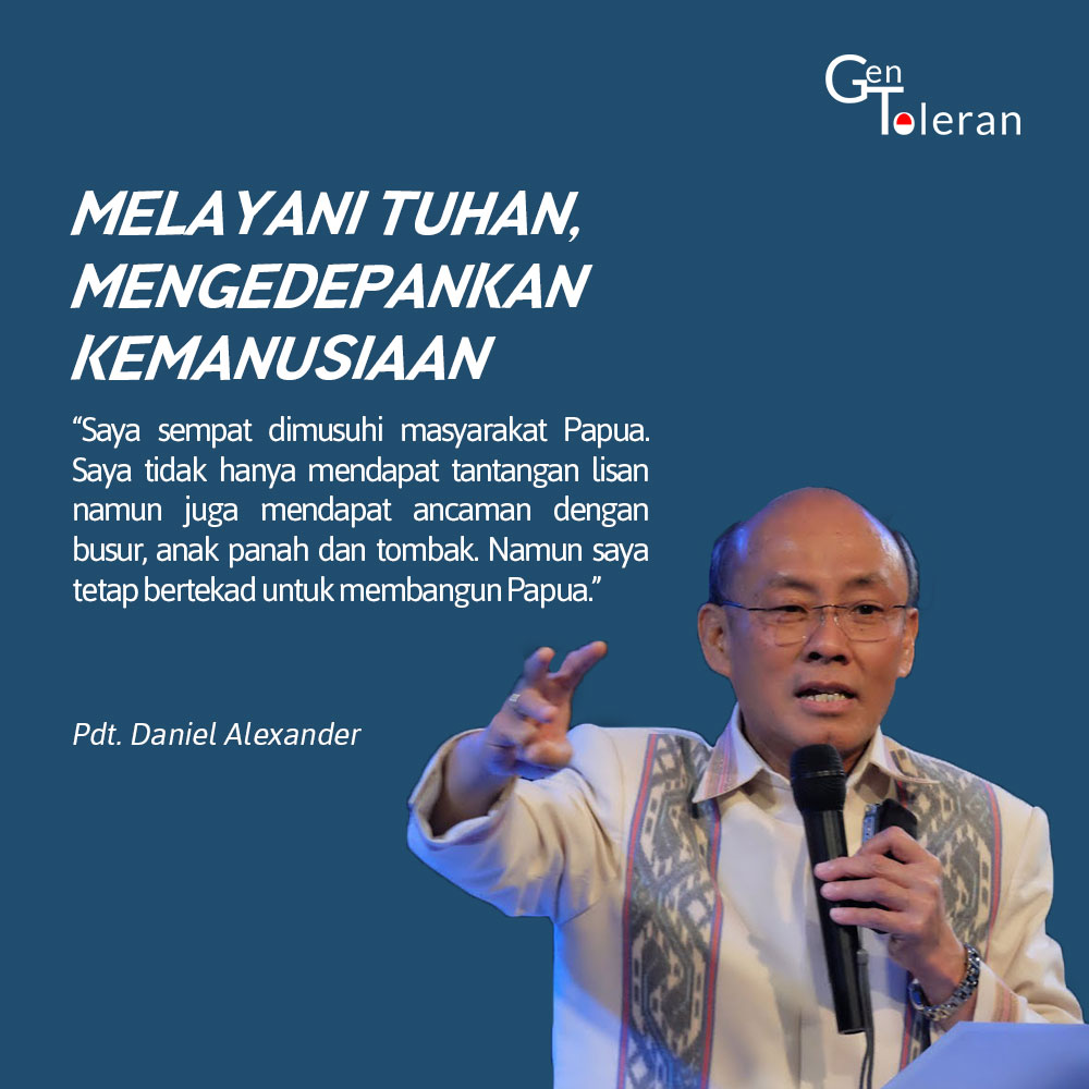 Gen_Toleran's tweet photo. [PULUHAN TAHUN MENGABDI KEPADA PAPUA]

Berbicara tentang Papua, tempat yang terkenal dengan keindahan alam dan sumber daya alamnya yang melimpah, ternyata terdapat satu cerita yang sangat menarik dan inspiratif dari Bapak Daniel Alexander. https://t.co/WvcEN0ndrz