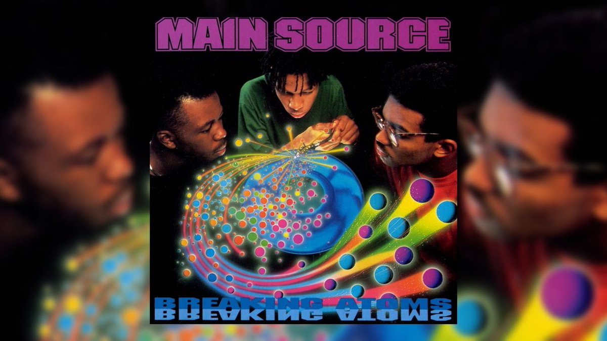 Albumism's tweet image. Revisiting #MainSource's debut album 'Breaking Atoms' (1991) | LISTEN to the album + read our tribute here: bit.ly/2EGM3SH