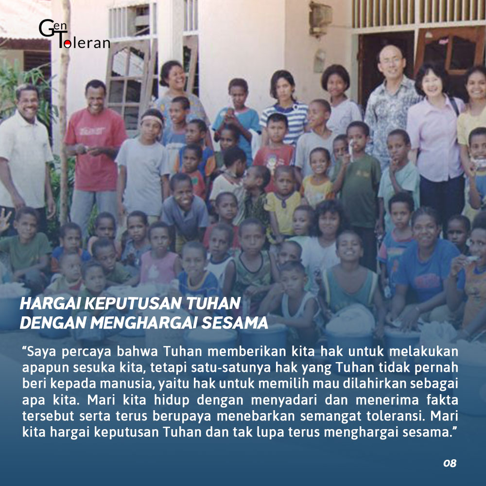 Gen_Toleran's tweet photo. Penasaran dengan cerita Pak Daniel? Yuk Gen's kita simak #CeritaBaik berikut ini

Daniel Alexander
Nabire, Papua

_______________________________

Yuk bagikan #CeritaBaik milikmu, dan jadikan Indonesia lebih kaya akan toleransi!

GenToleran,
Menebar Semangat Toleransi! https://t.co/67IBk5Spmk