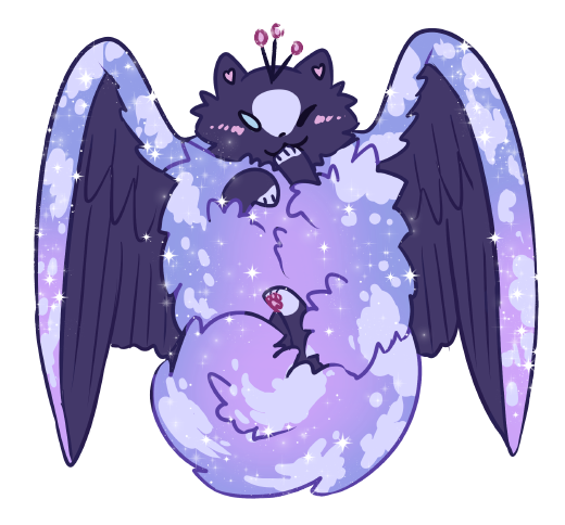 fioramisa's tweet photo. More @Mothcats breedings - this time, a round involving one of my personal Mothcats. c: These #adoptables are already spoken for, but please do check out https://t.co/k1Nqopyxeb if you're interested in my closed species!! https://t.co/Wyr3gnzZDD