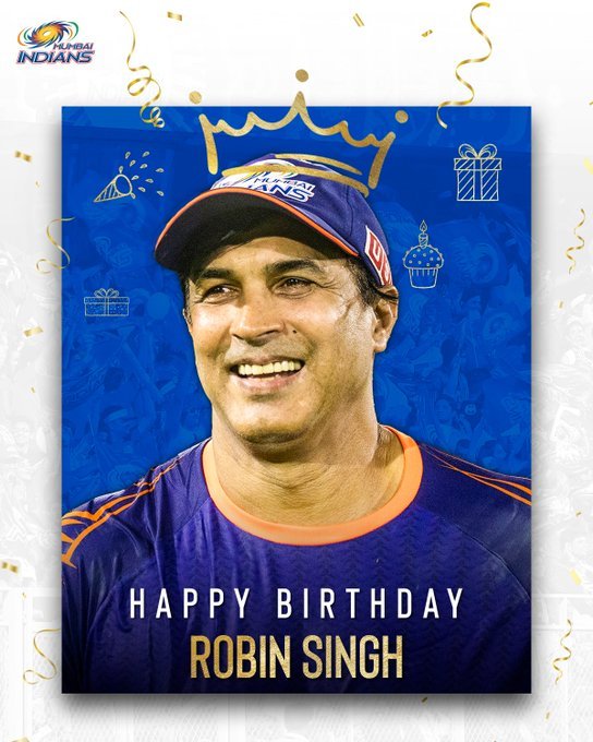 Happy birthday, Robin Singh 