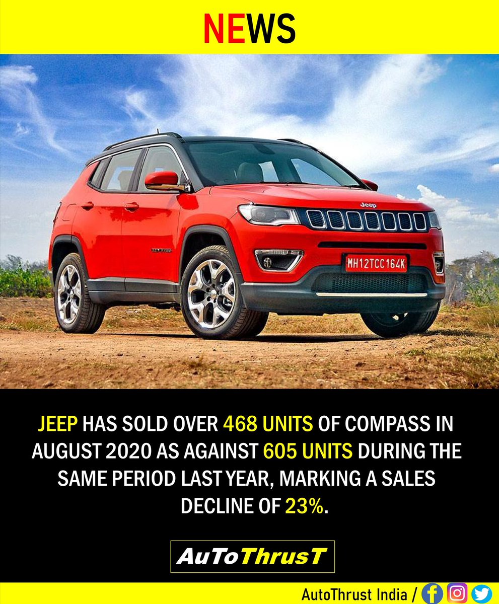 auto_thrust's tweet photo. #jeepcompass #jeep #jeepindia https://t.co/M6mvOsW6Wz