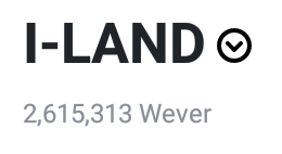 ENHYPENBRTeam's tweet photo. I-LAND has now surpassed 2.6 Million Wever on Weverse! ๐๐
#Mnet #์ ๋ท #ILAND #I_LAND #์์ด๋๋ #Go_ILAND #ILANDWeverse @mnetiland https://t.co/pTUftiI81y