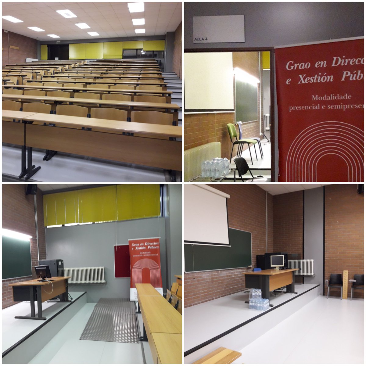 cratofobia's tweet photo. A una semana de comenzar 💯❌💯 presencial @GraoDXP @vicerreitoriaPO @uvigo todo #ready para recibir encantados al nuevo alumnado.
Foto #Aula4, espacio + ventilación + limpieza 👏
Os necesitamos porque no somos nada sin vosotros y vosotras💓
Suerte en #ABAU 🥰
#Últimas3plazas https://t.co/UoLQeeYc5P