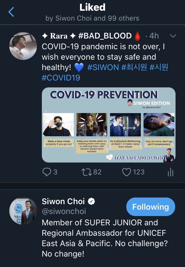siwonnie17's tweet photo. SIWON SAW AND LIKED MY EDIT! 😭😭 so this is how it feels to be noticed virtually by your own bias 😭😭
Love you @siwonchoi, stay safe 🥺💙💙💙 https://t.co/1zaMXfoPAm