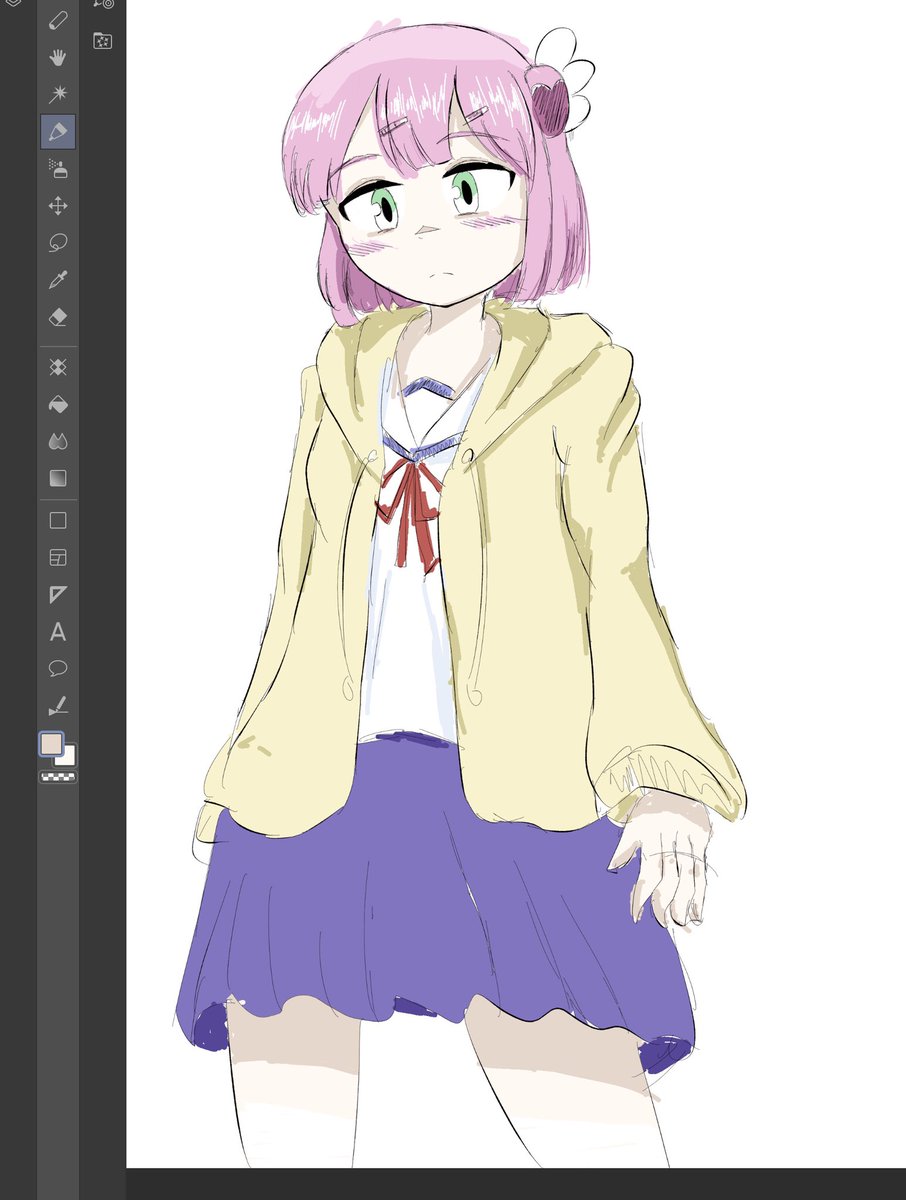 今夏くらいまではこんな感じの絵柄だったりした 